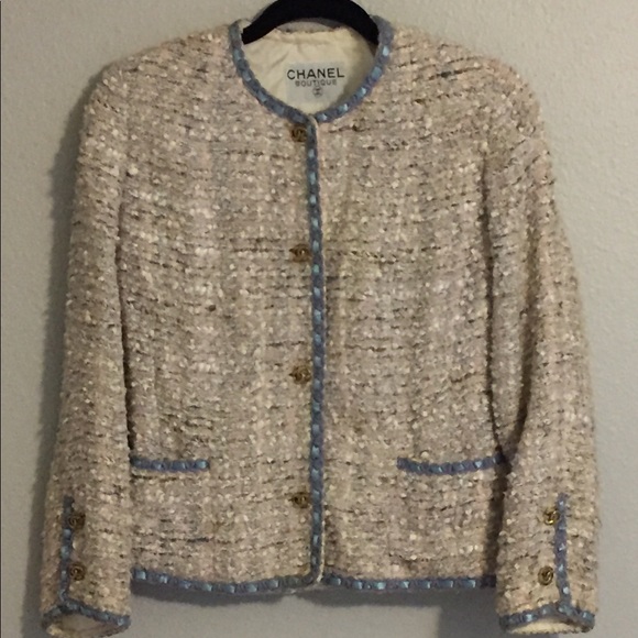 classic chanel tweed jacket